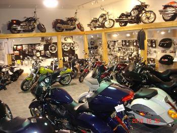 Maine-Ly Action Sports Interior of Dealership